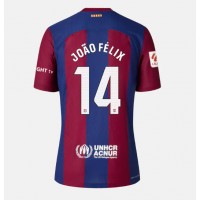 Camisa de time de futebol Barcelona Joao Felix #14 Replicas 1º Equipamento Feminina 2023-24 Manga Curta